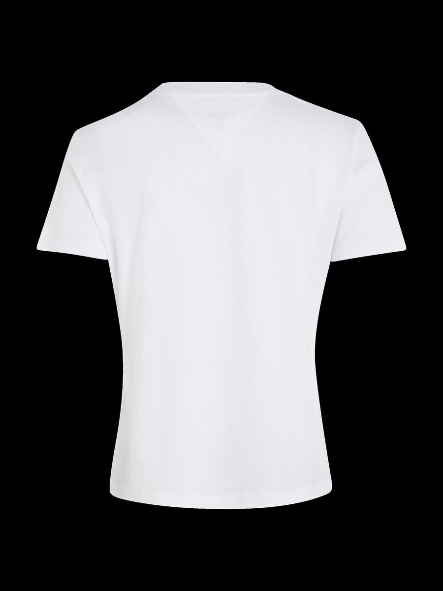 T-shirt van het merk Tommy Jeans in het Wit