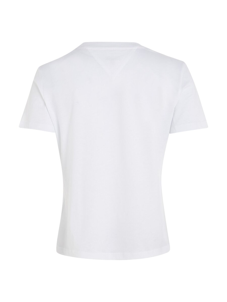 T-shirt van het merk Tommy Jeans in het Wit