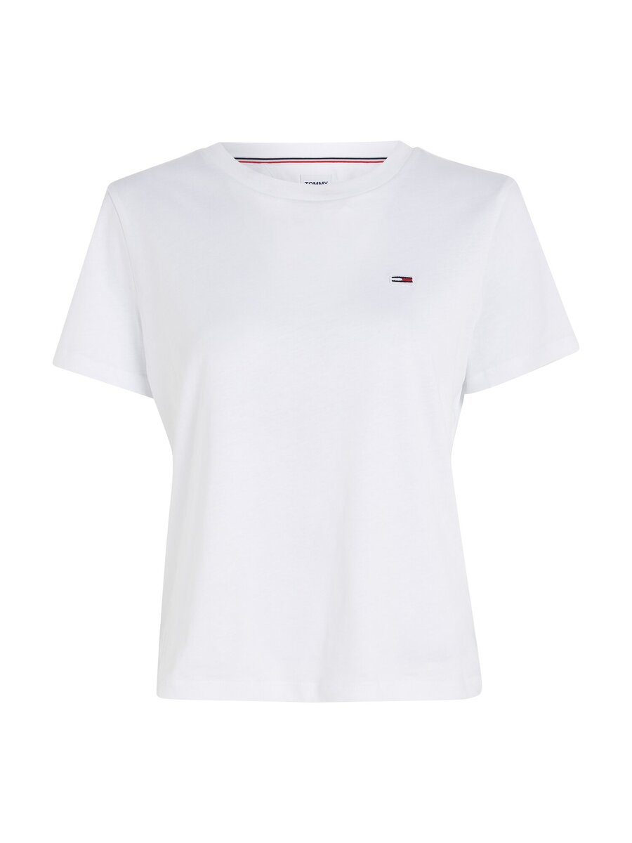 T-shirt van het merk Tommy Jeans in het Wit