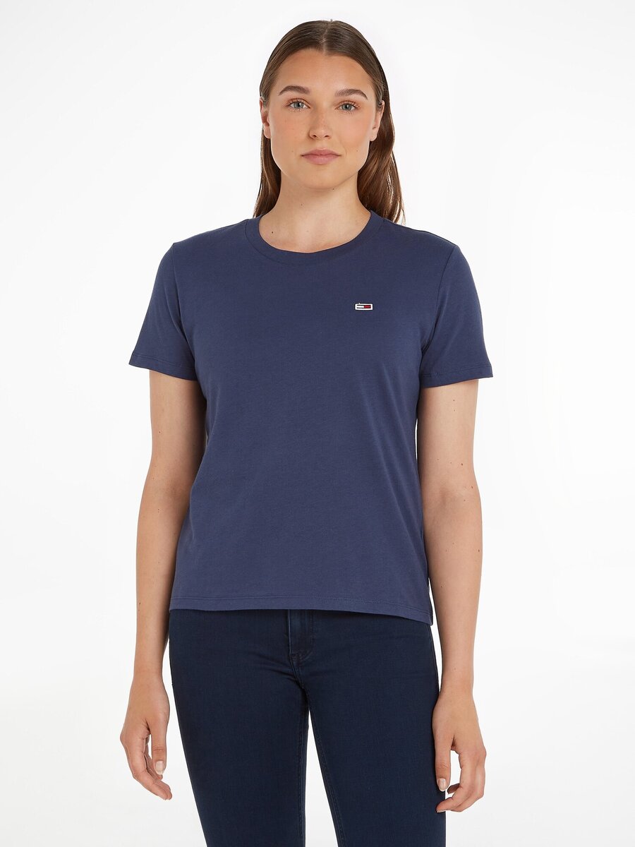 T-shirt van het merk Tommy Jeans in het Marine