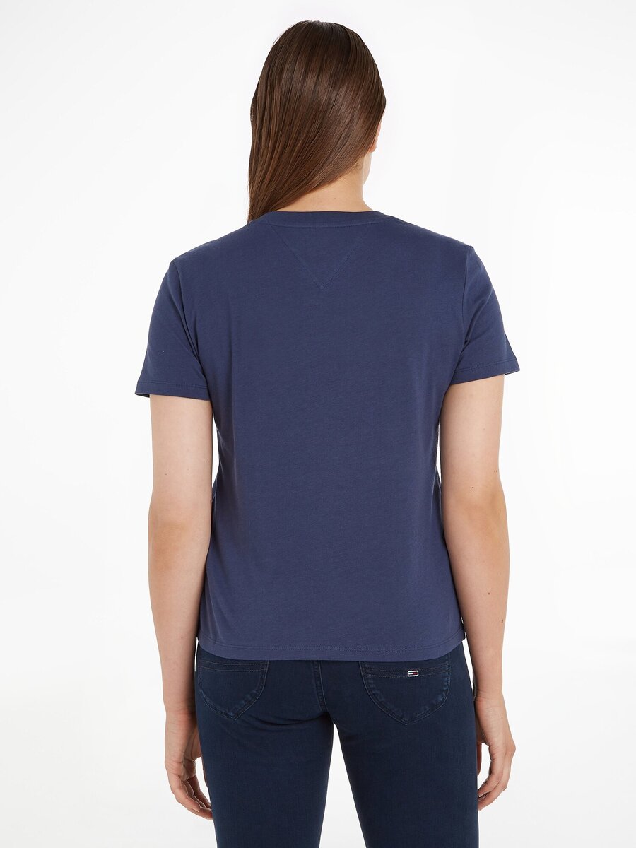 T-shirt van het merk Tommy Jeans in het Marine