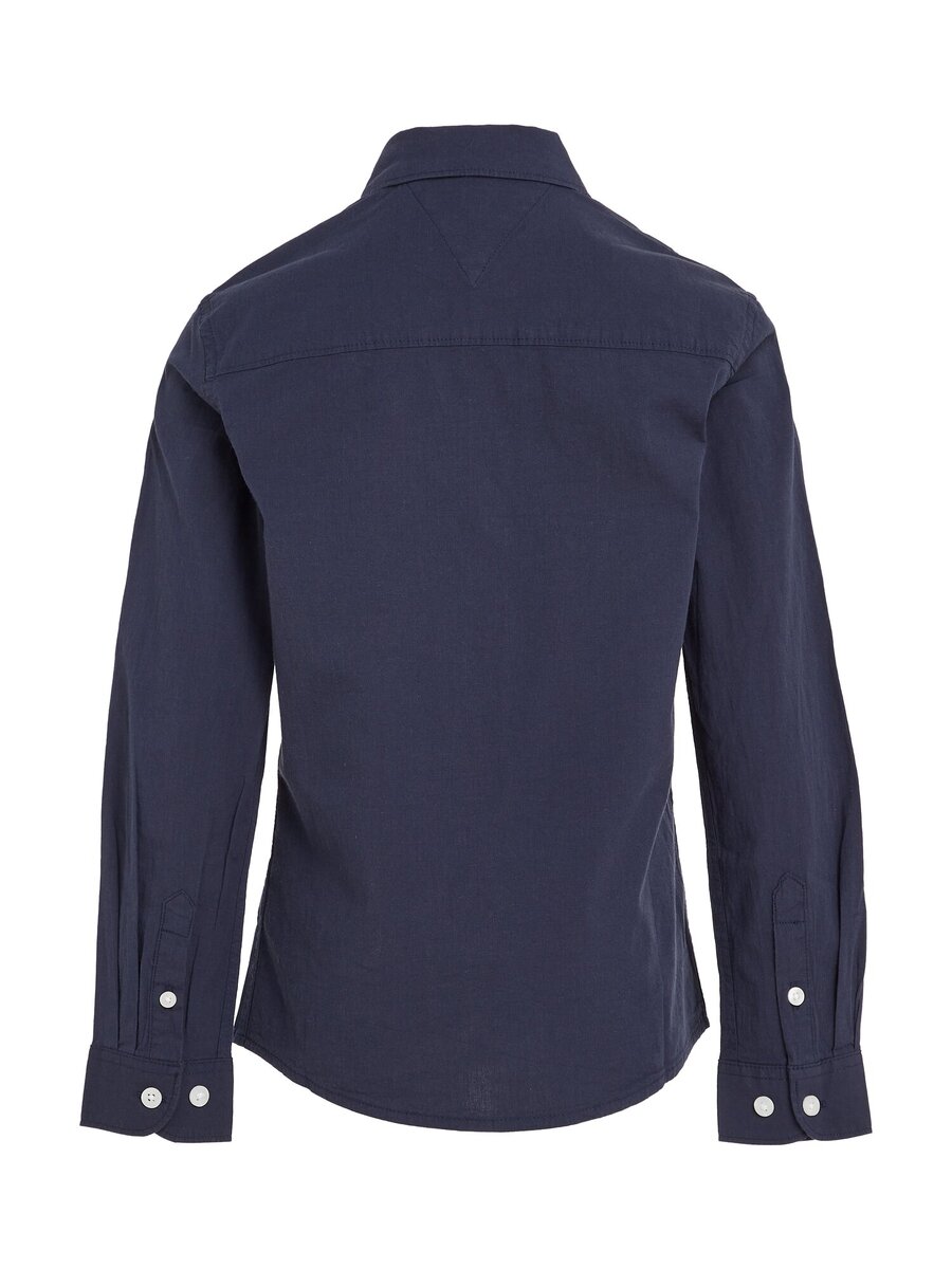 Hemd van het merk Tommy Hilfiger in het Marine
