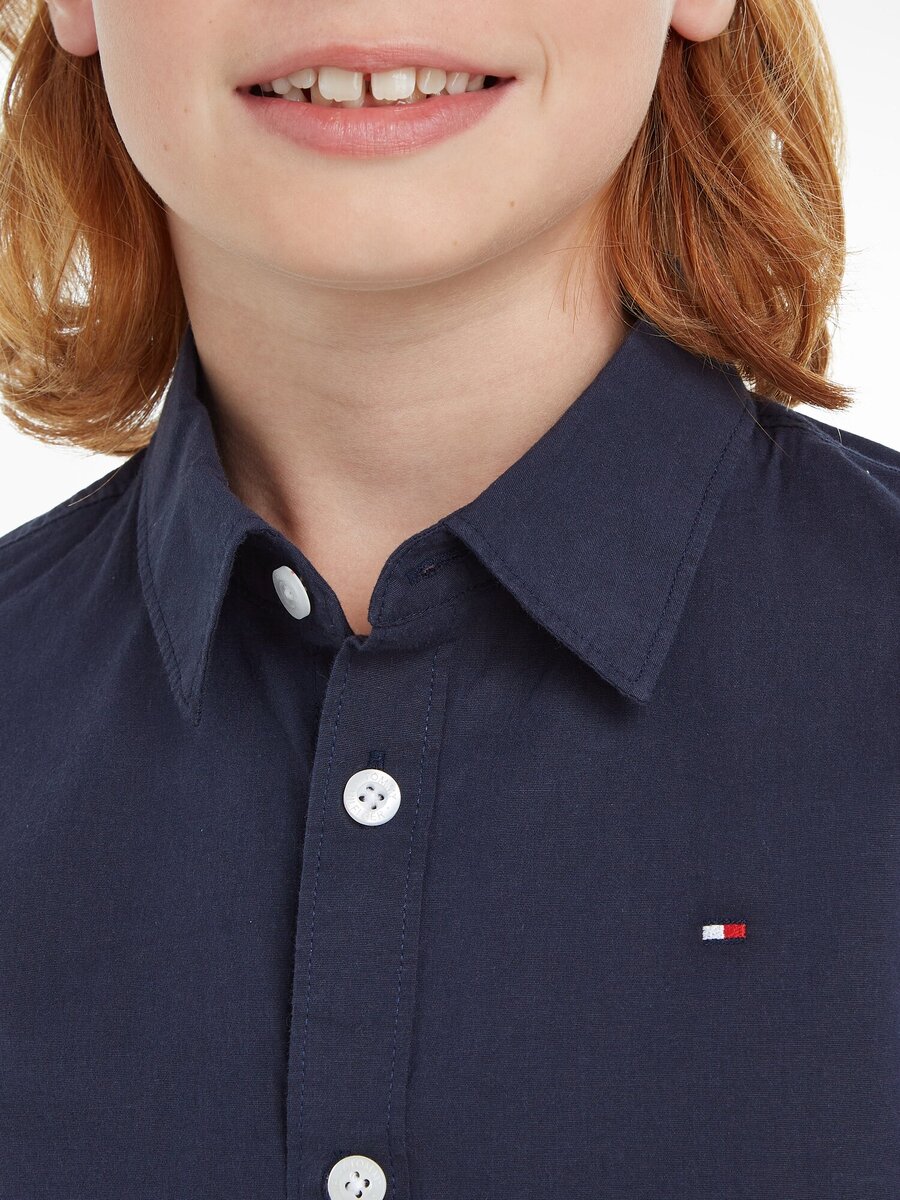Hemd van het merk Tommy Hilfiger in het Marine