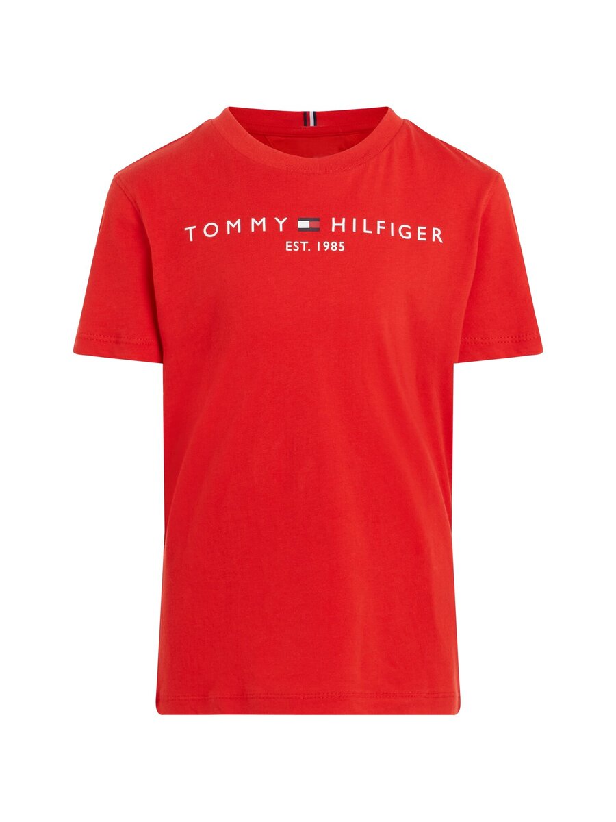 T-shirt van het merk Tommy Hilfiger in het Rood