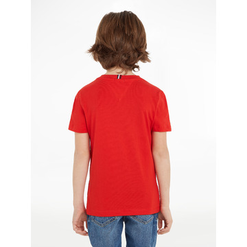 T-shirt van het merk Tommy Hilfiger in het Rood