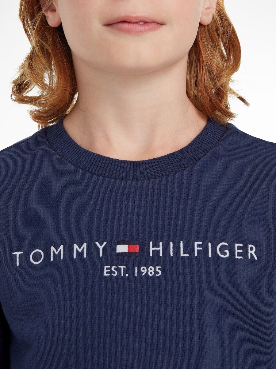Sweater van het merk Tommy Hilfiger in het Marine