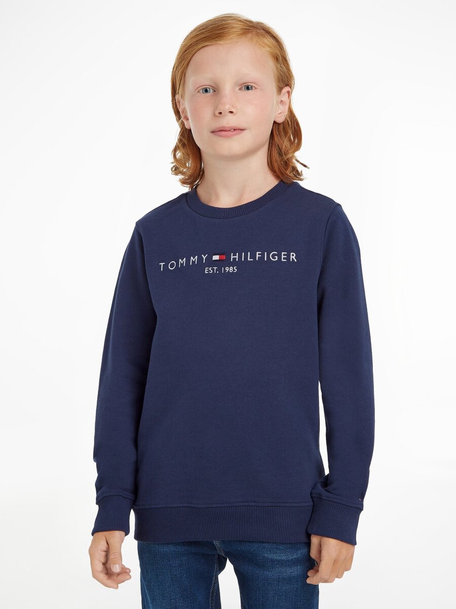 Sweater van het merk Tommy Hilfiger in het Marine