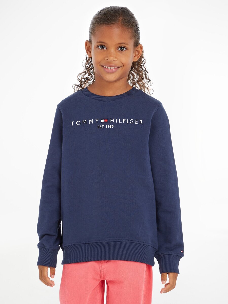 Sweater van het merk Tommy Hilfiger in het Marine