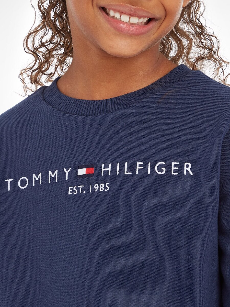 Sweater van het merk Tommy Hilfiger in het Marine