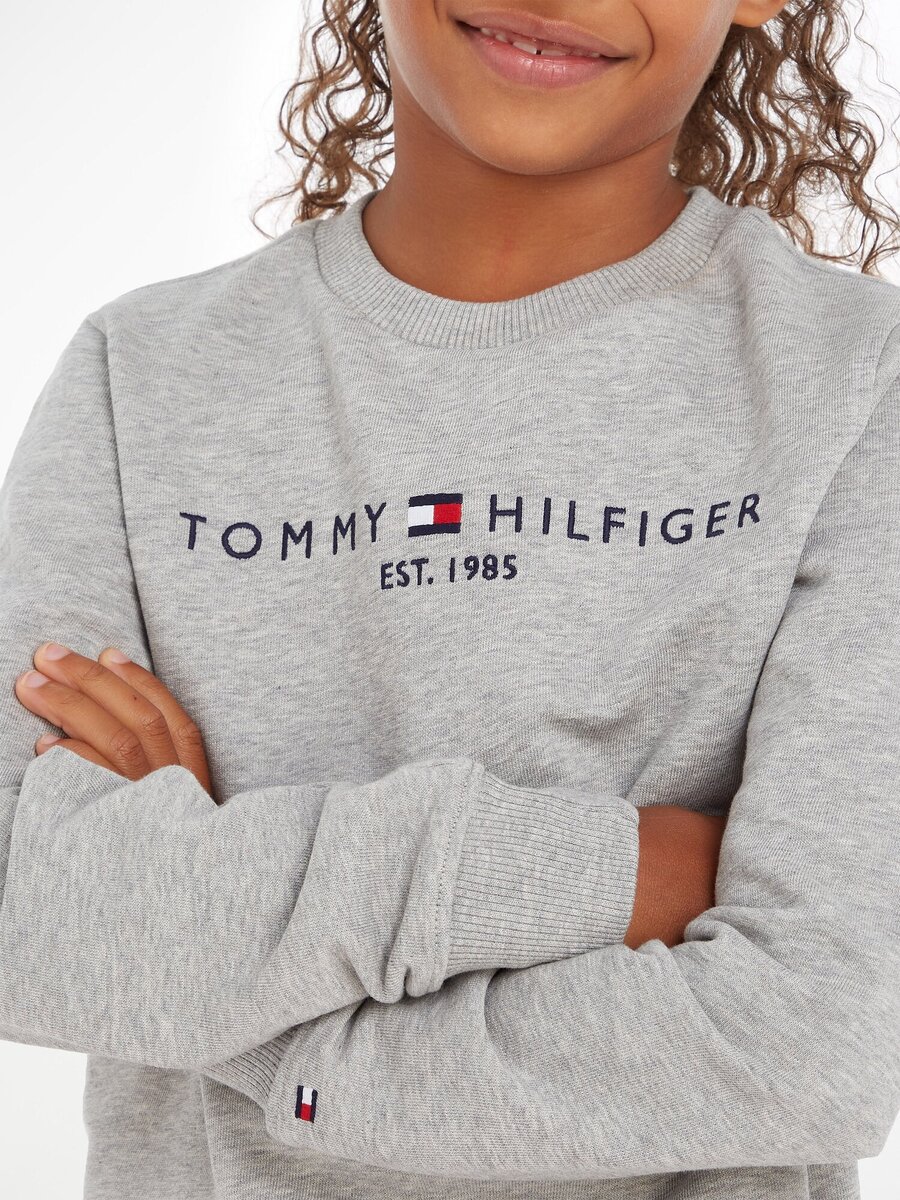 Sweater van het merk Tommy Hilfiger in het Grijs
