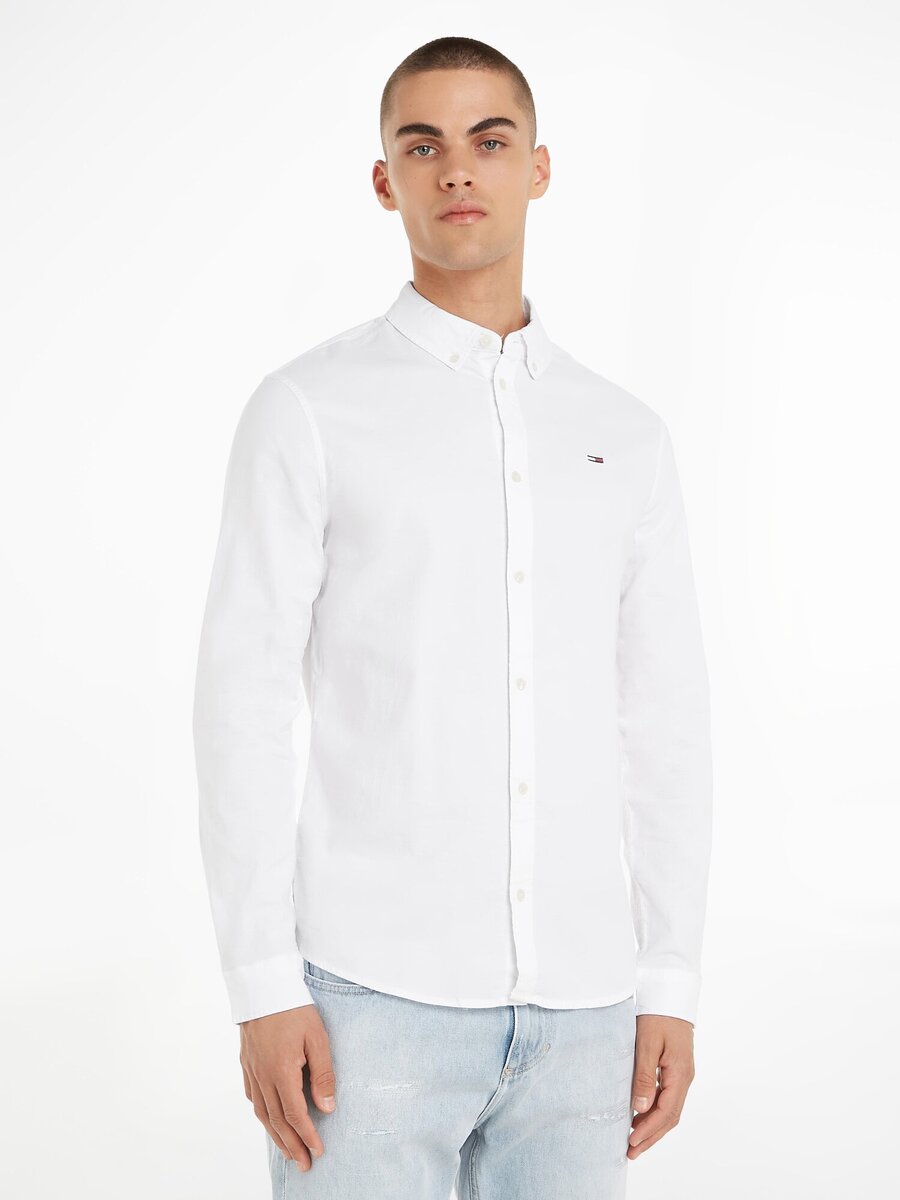 Hemd van het merk Tommy Jeans in het Wit