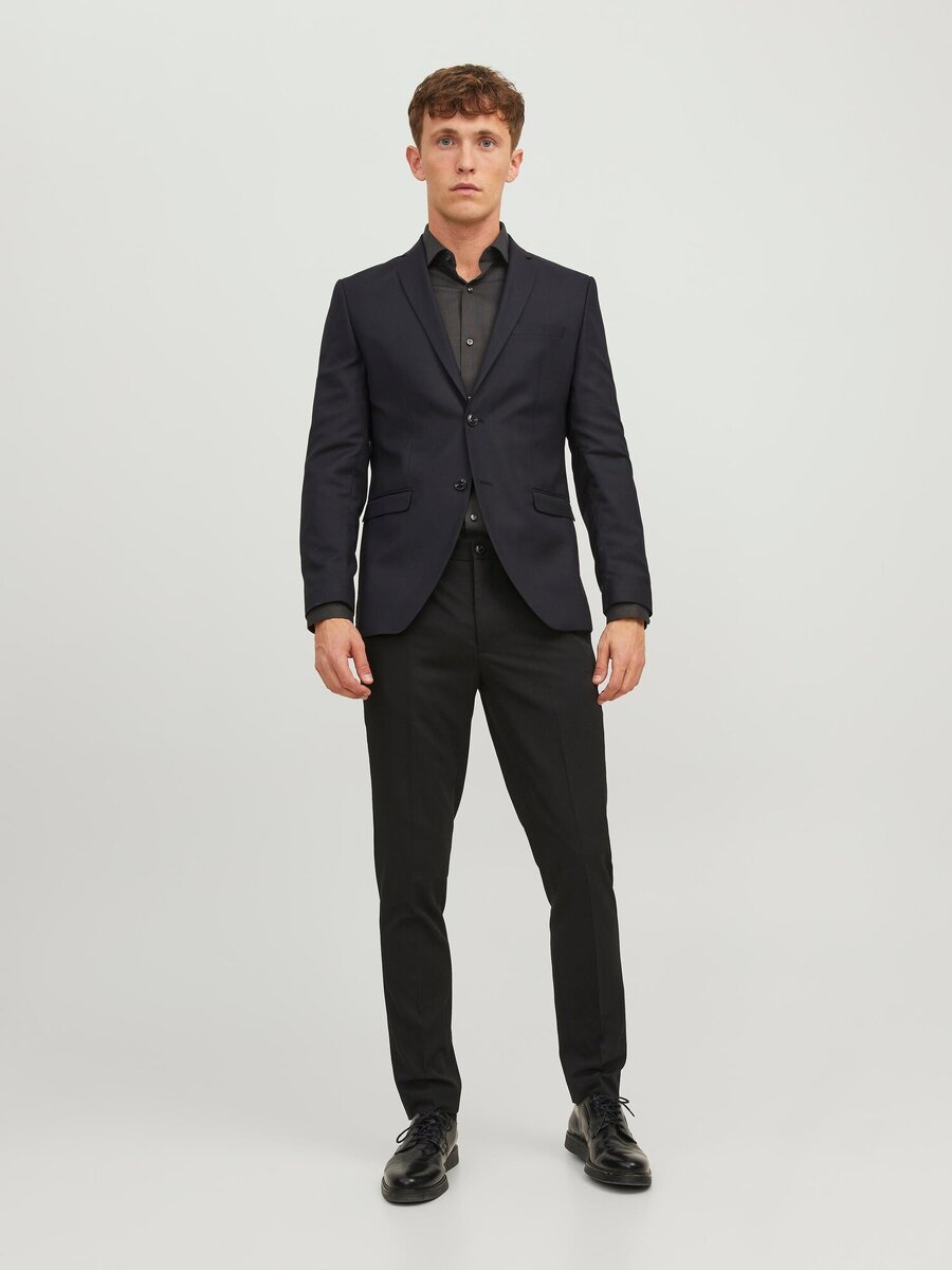 Blazer van het merk Jack & Jones Premium in het Zwart
