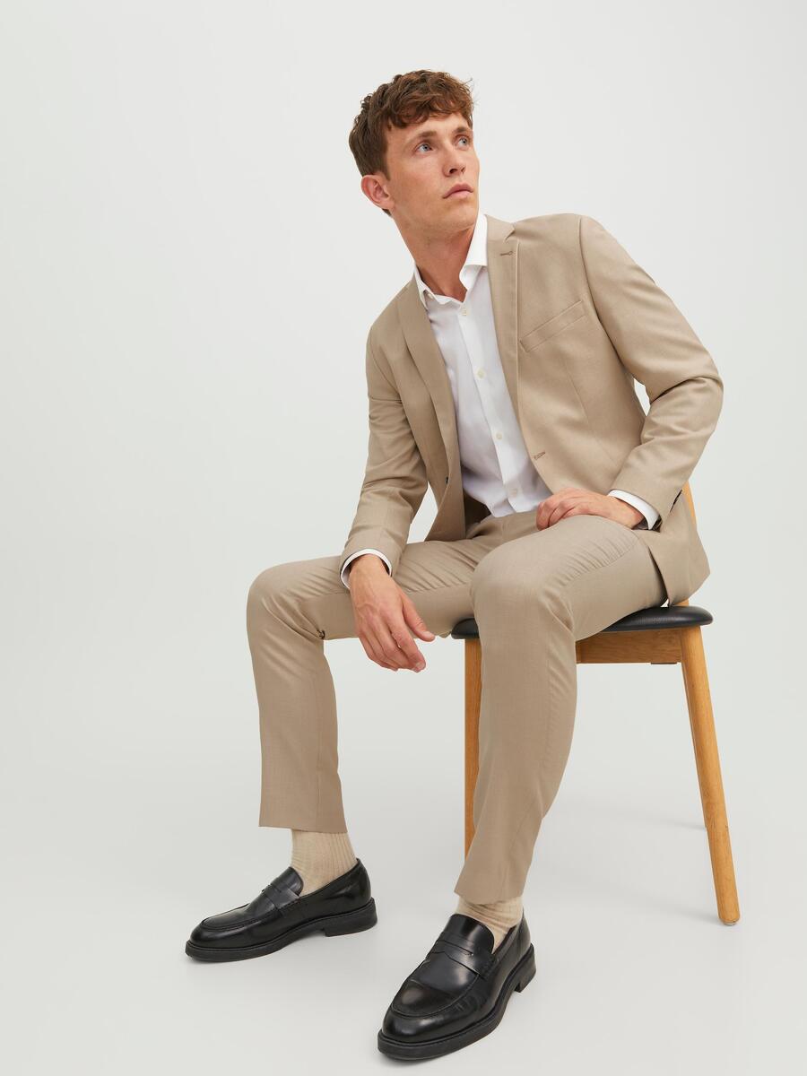 Broek van het merk Jack & Jones Premium in het Beige
