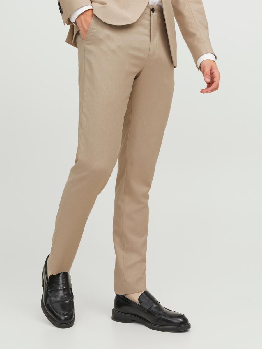 Broek van het merk Jack & Jones Premium in het Beige