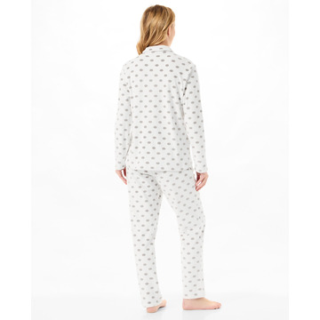 Pyjama van het merk Lohe in het Ecru