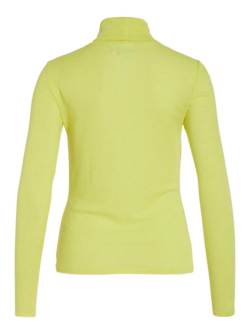 VIJOLINA ROLL NECK L/S FITTED TOP