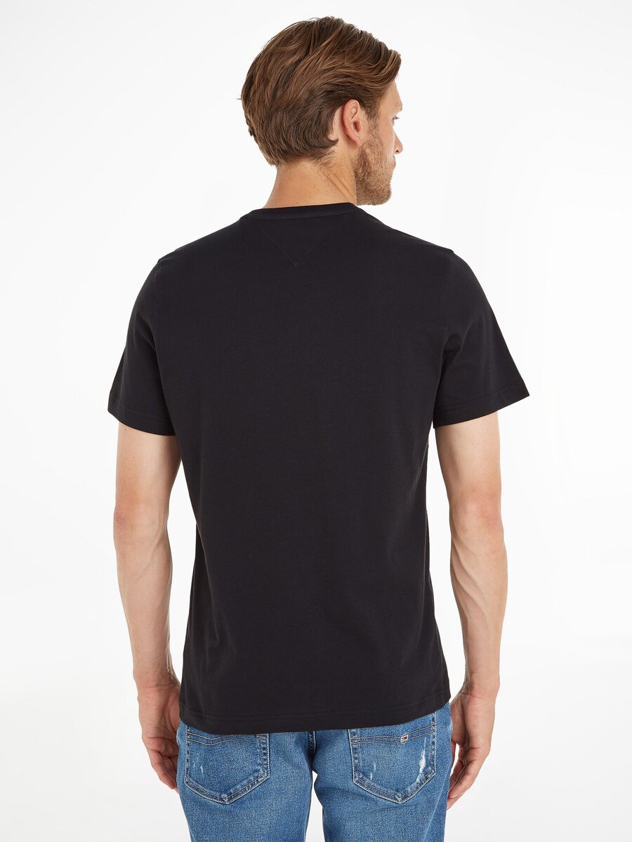 T-shirt van het merk Tommy Jeans in het Zwart