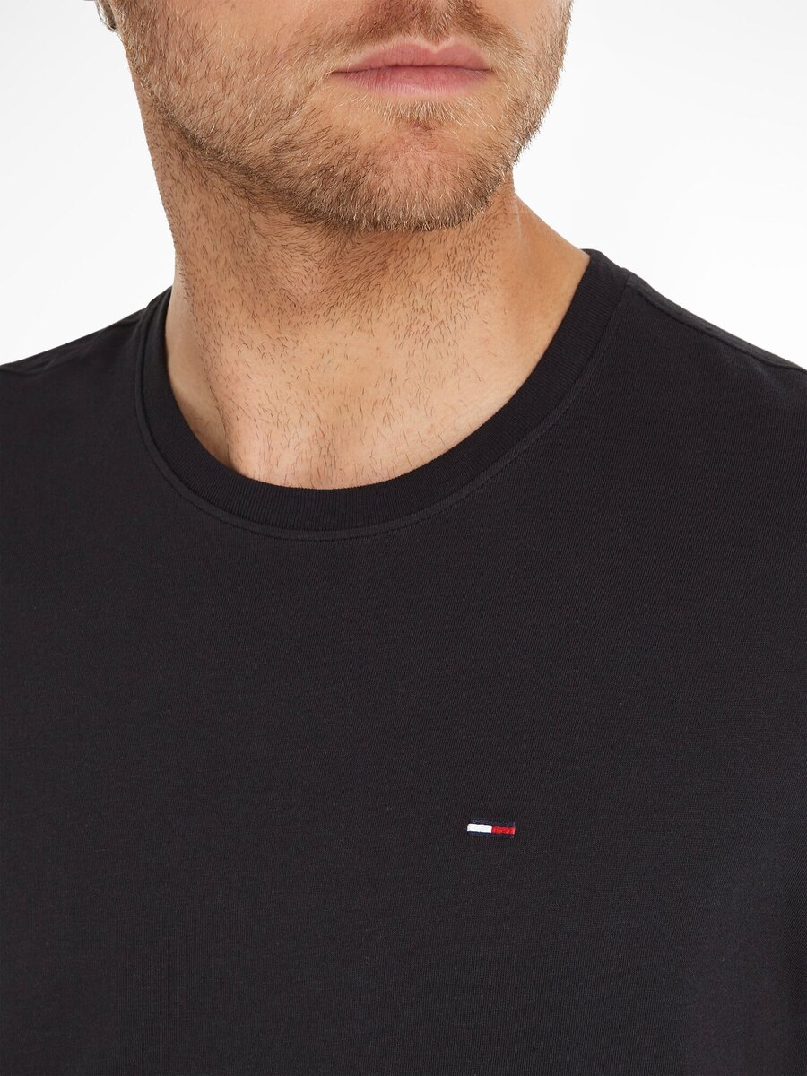 T-shirt van het merk Tommy Jeans in het Zwart