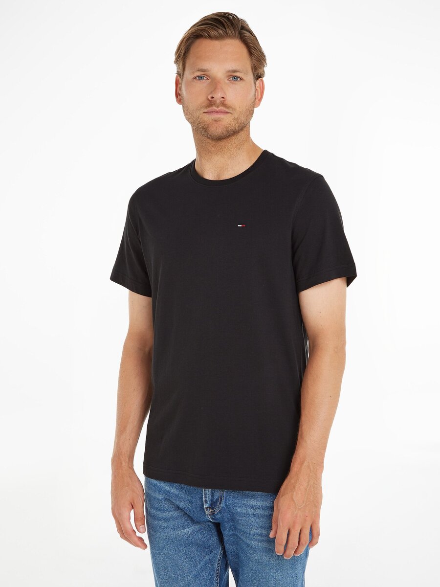T-shirt van het merk Tommy Jeans in het Zwart
