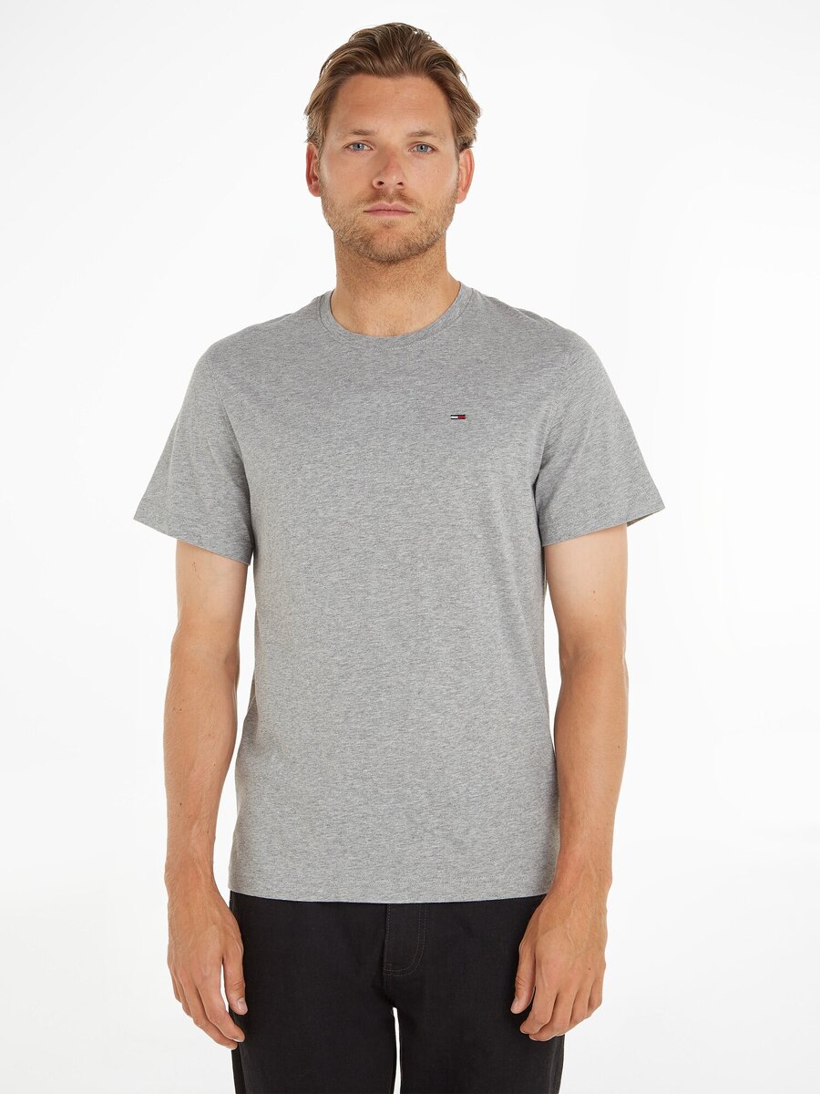 T-shirt van het merk Tommy Jeans in het Grijs