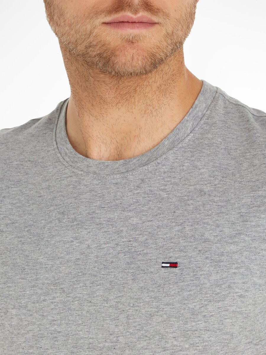 T-shirt van het merk Tommy Jeans in het Grijs
