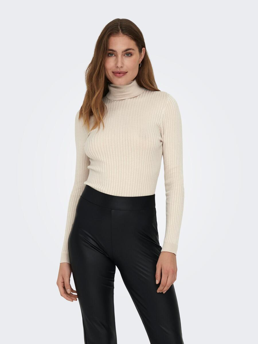 Pull van het merk Only in het Beige