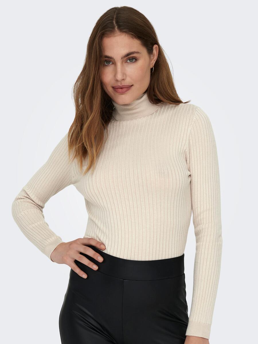 Pull van het merk Only in het Beige