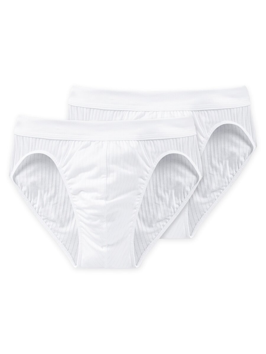 Slip van het merk Schiesser in het Wit