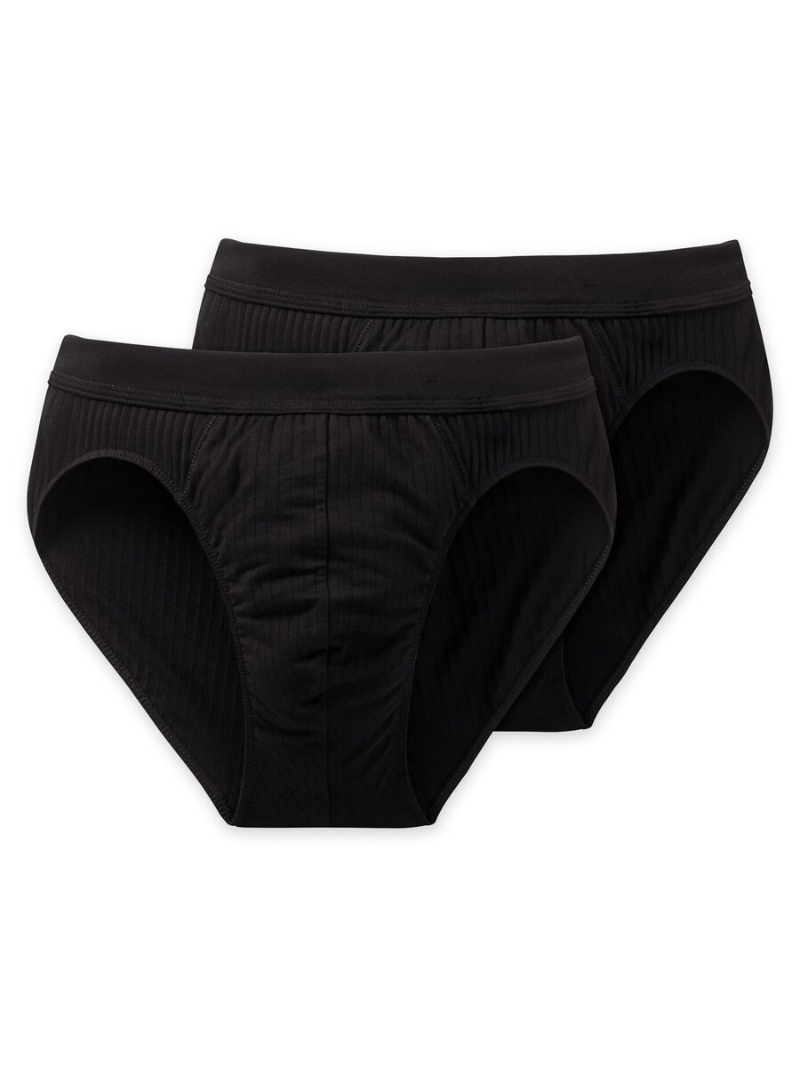 Slip van het merk Schiesser in het Zwart