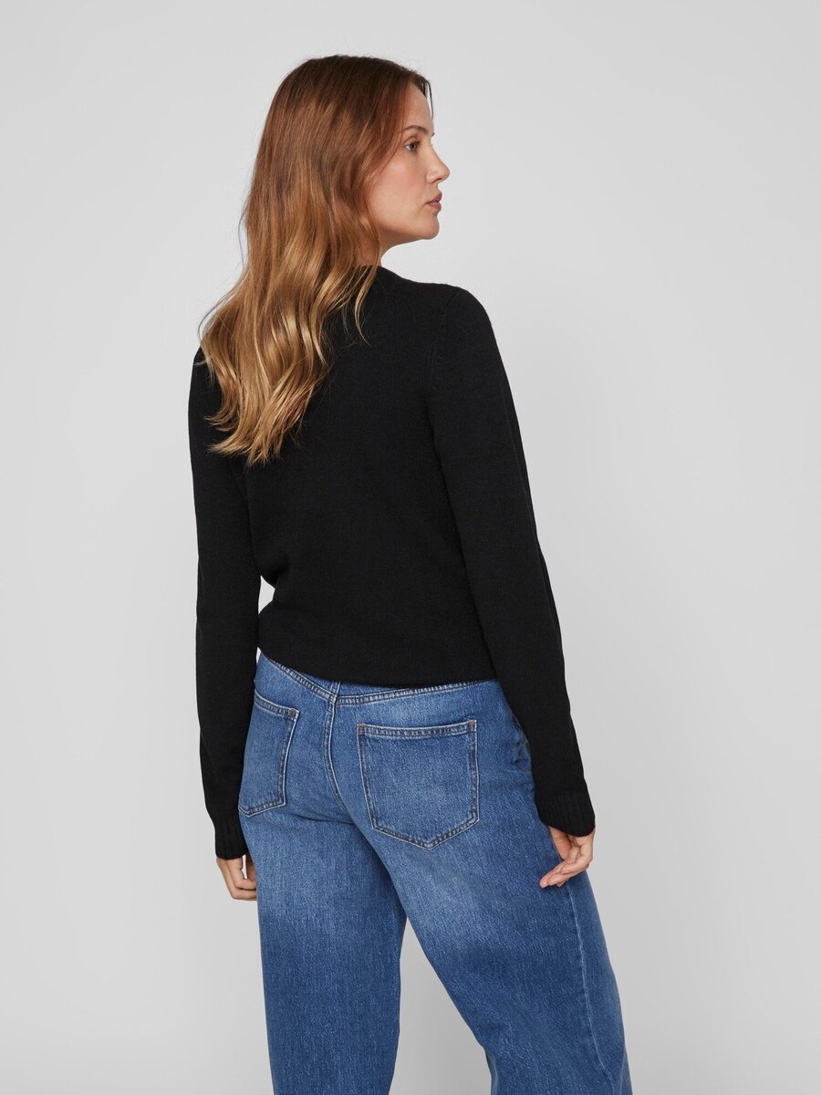 Pull van het merk Vila in het Zwart