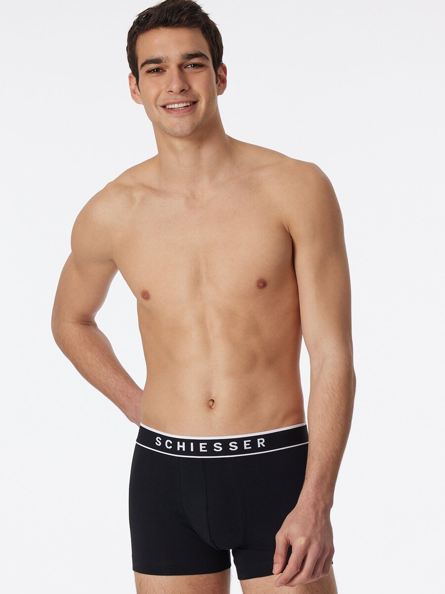 Boxer van het merk Schiesser in het Zwart