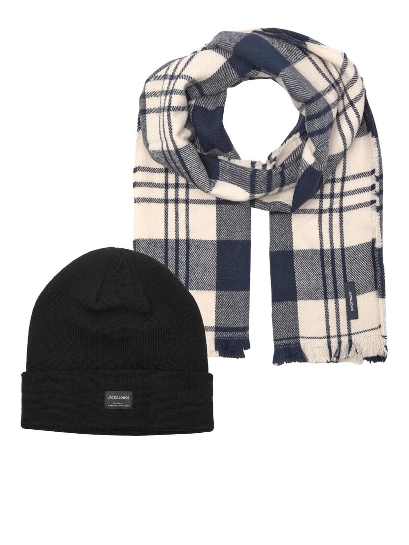 JACFROST DNA BEANIE AND SCARF GIFTB OX