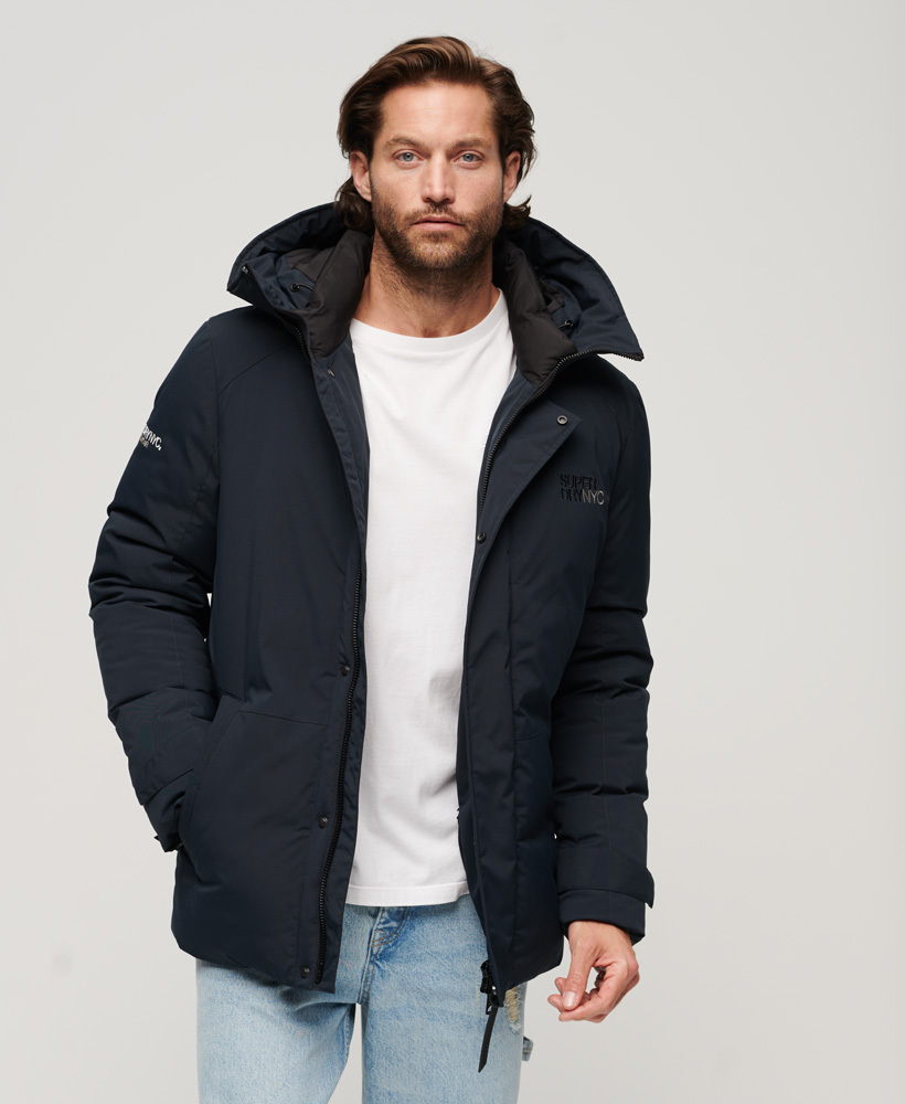 CITY PADDED HOODED WIND PARKA