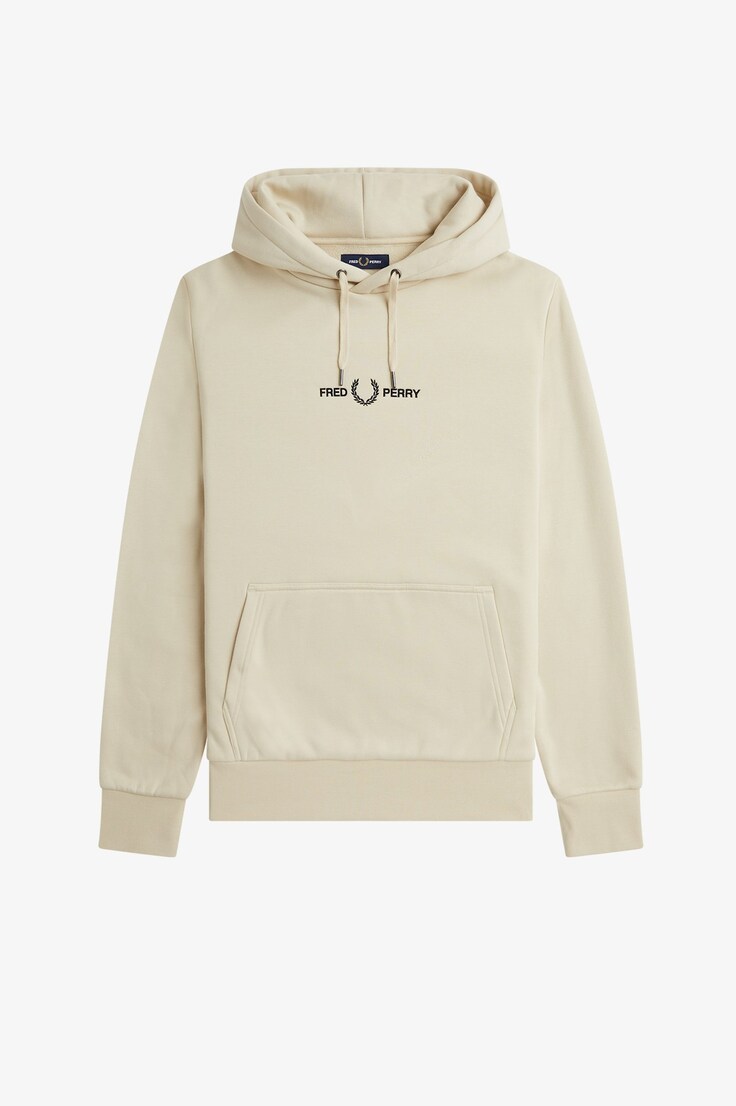 FONT BACK GRAPHIC HOODED SWEAT