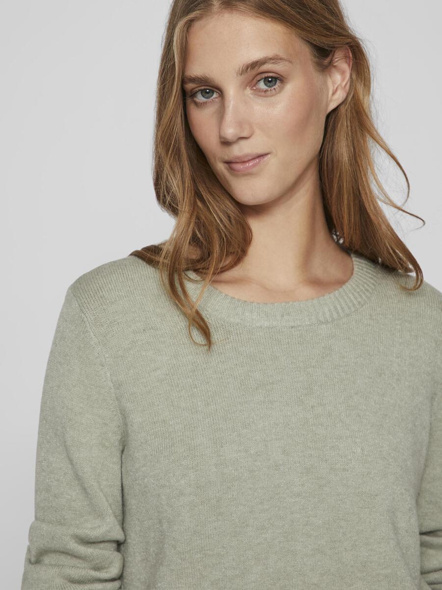 Pull van het merk Vila in het Kaki