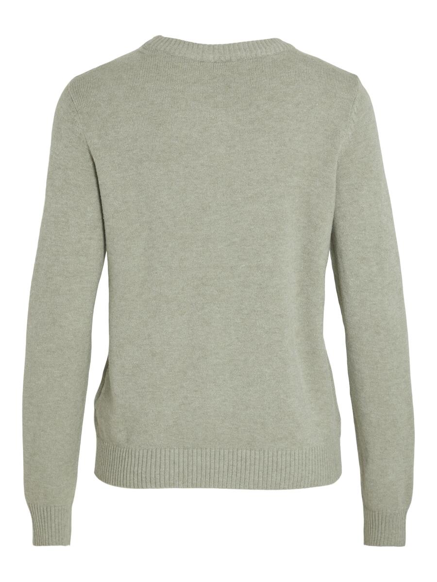 Pull van het merk Vila in het Kaki