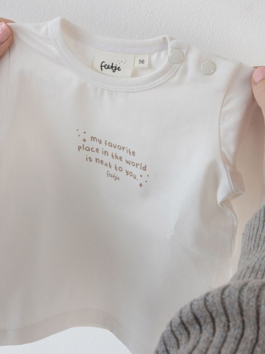 T-shirt van het merk Feetje in het Wit