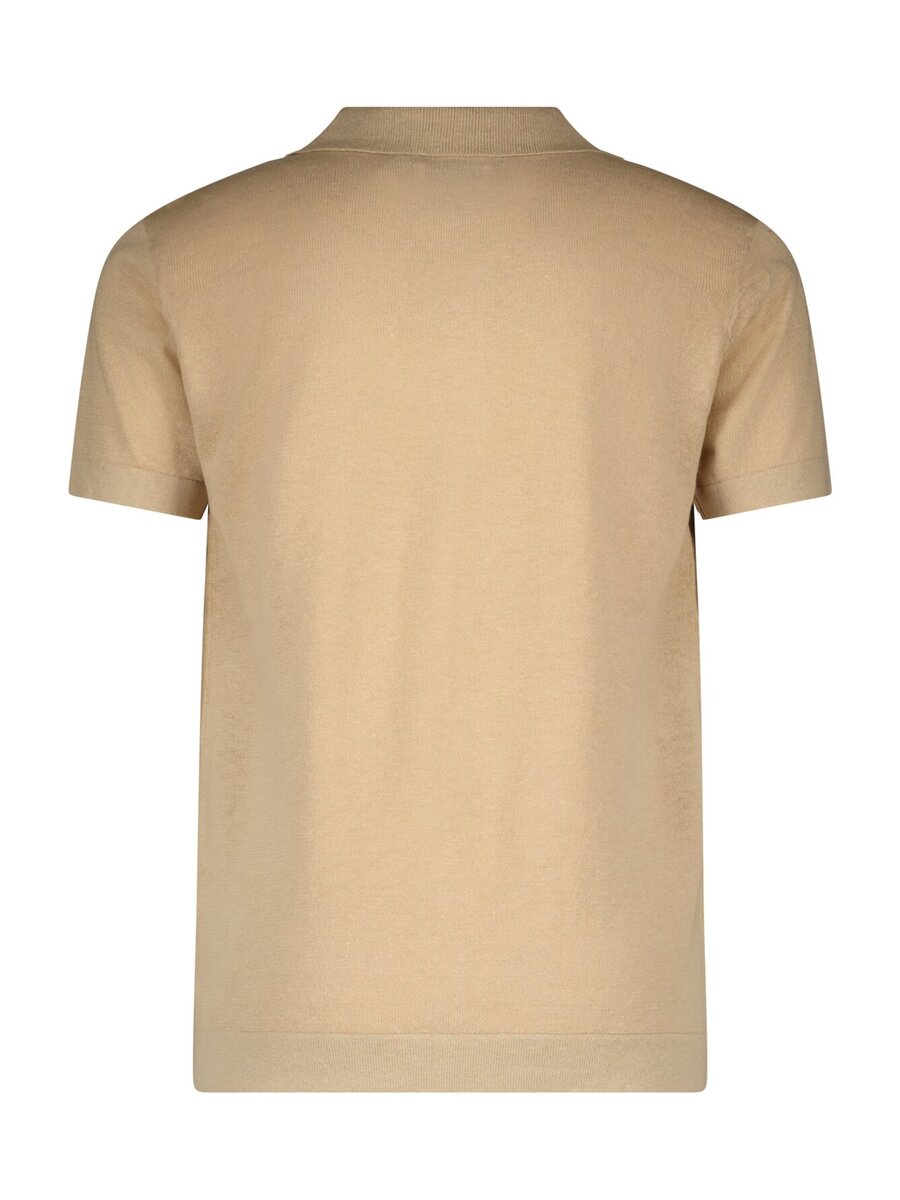 Polo van het merk Red&blu in het Beige