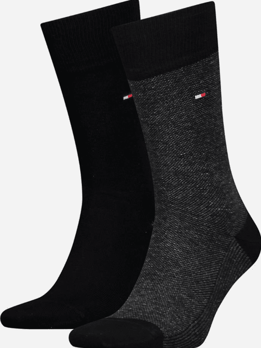 Sokken van het merk Tommy Hilfiger in het Zwart