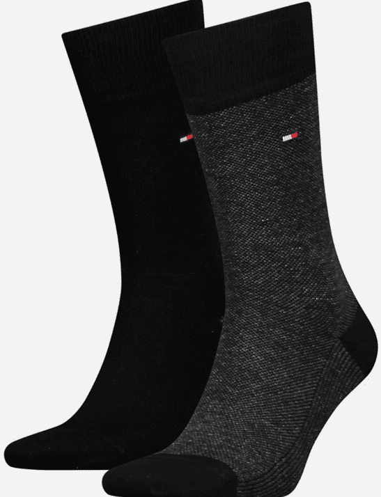 Sokken van het merk Tommy Hilfiger in het Zwart