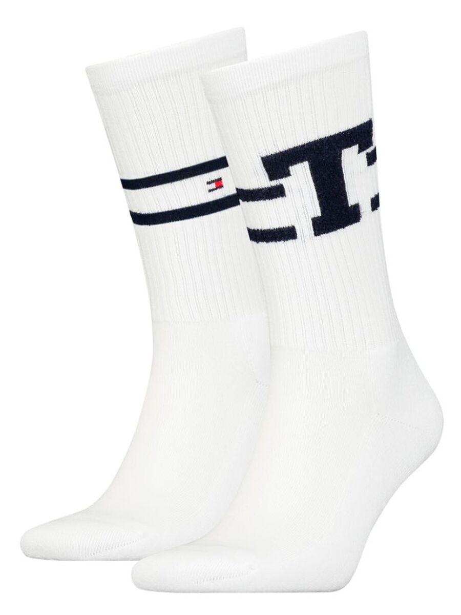 Sokken van het merk Tommy Hilfiger in het Wit