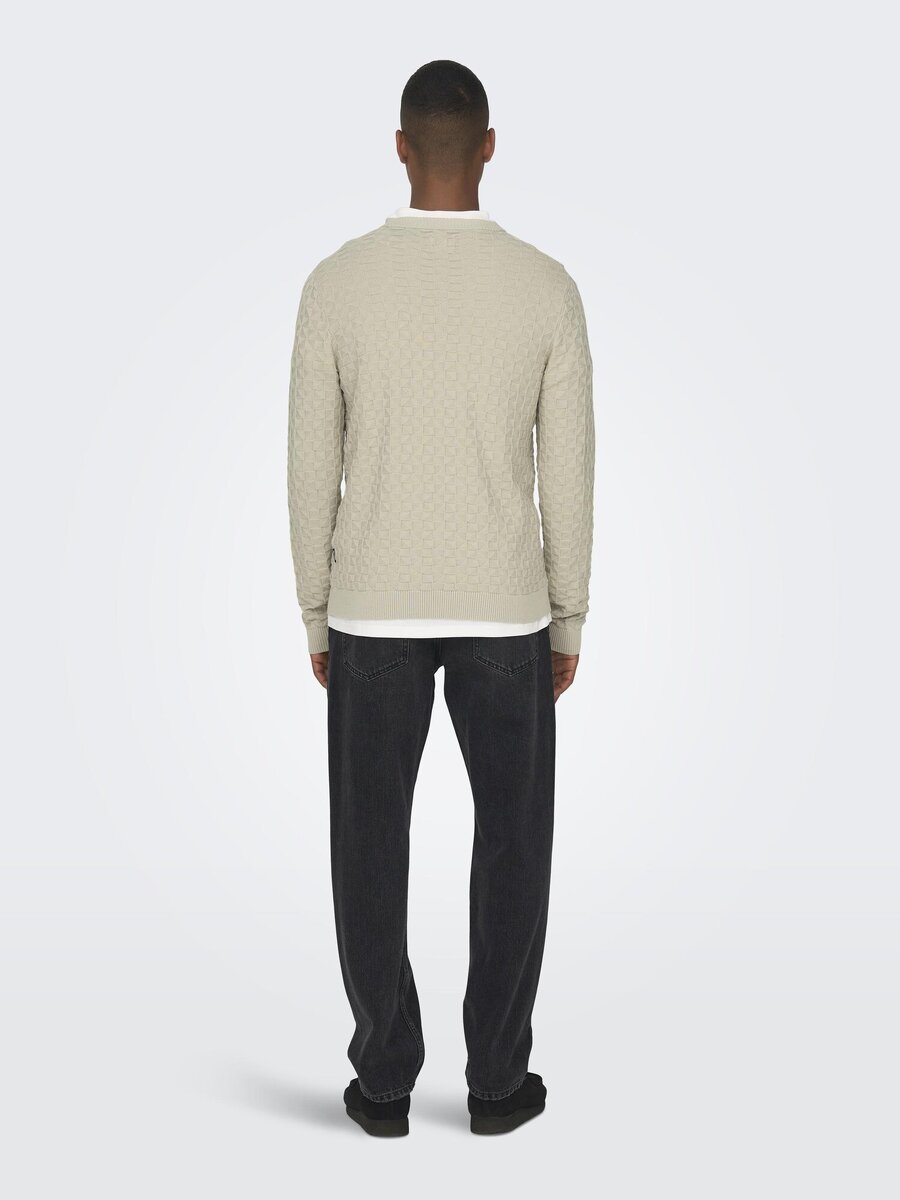 Pull van het merk Only & Sons in het Zilver