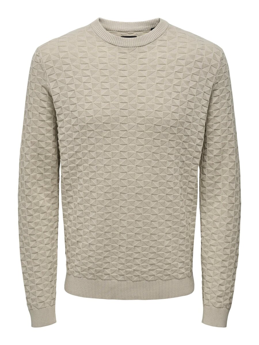 Pull van het merk Only & Sons in het Zilver