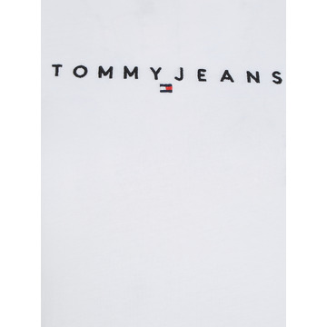 T-shirt van het merk Tommy Jeans in het Wit