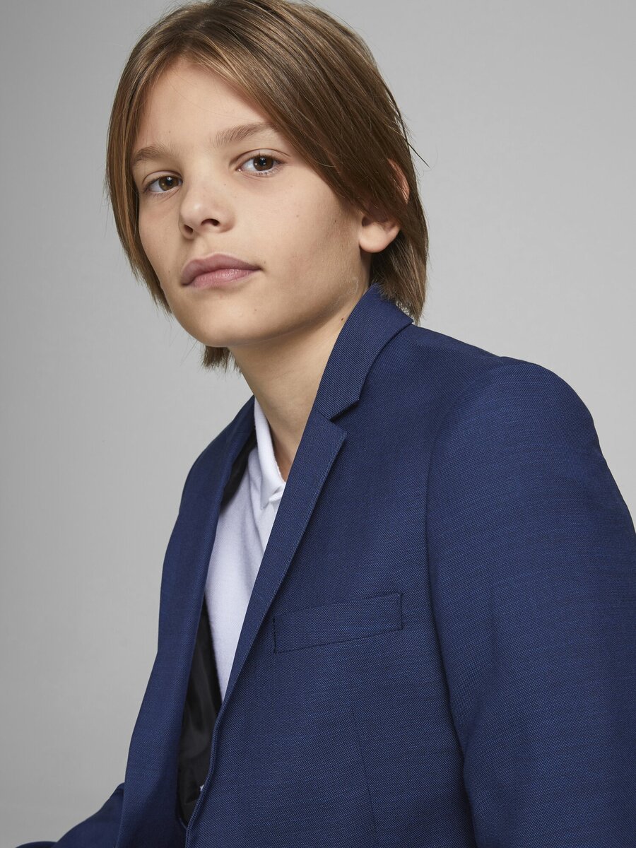 Blazer van het merk Jack & Jones Junior in het Blauw