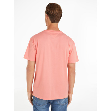 T-shirt van het merk Tommy Jeans in het Roze