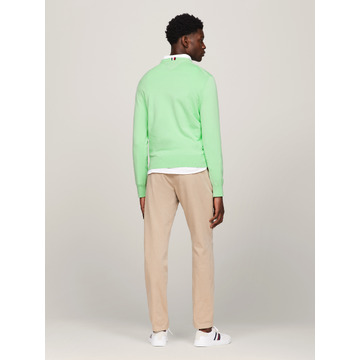Sweater van het merk Tommy Hilfiger in het Groen