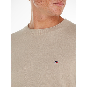 Sweater van het merk Tommy Hilfiger in het Kaki