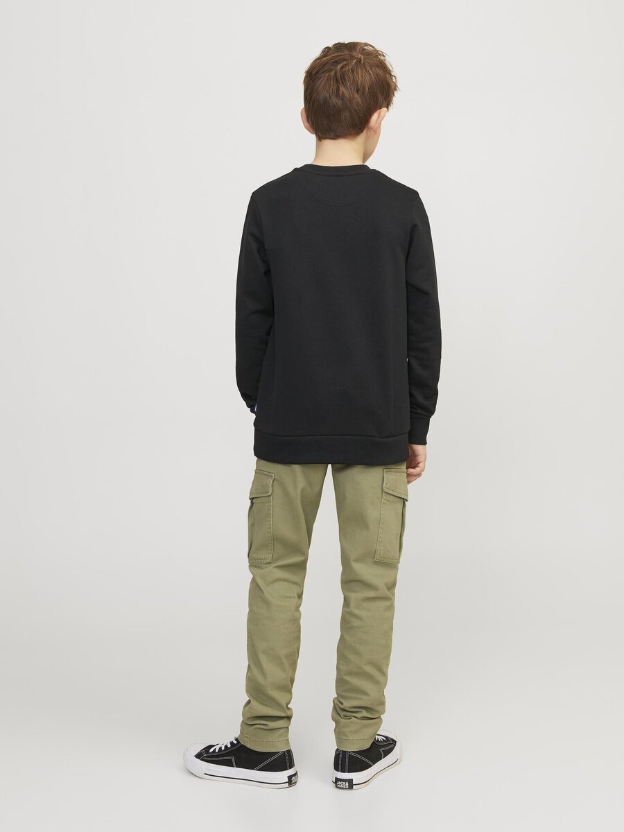 Sweater van het merk Jack & Jones Junior in het Zwart