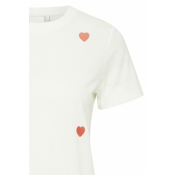 T-shirt van het merk Ichi in het Wit